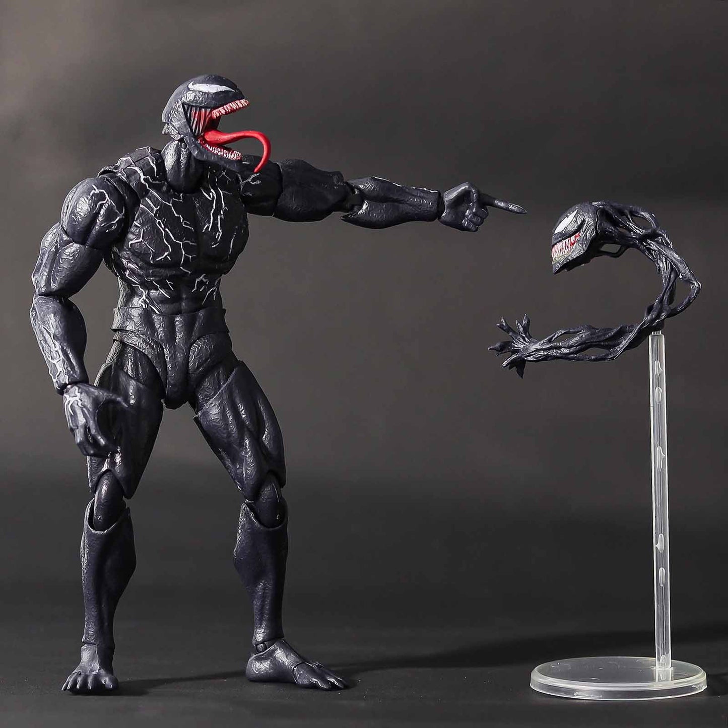 Venoms Action Figure Venom3: Let There Be Carnage 7-Inch 1/12 Scale Figures Moveable Joints