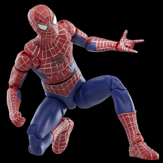 Marvel: Legends Series Friendly Neighborhood Spider-Man Kids Toy Action Figure for Boys and Girls Ages 4 5 6 7 8 and Up (6")